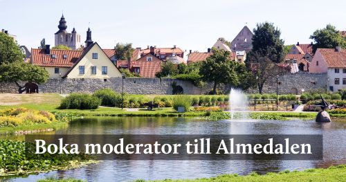 Boka moderator till Almedalen